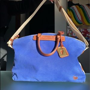 Dooney & Bourke Blue Tote Bag
